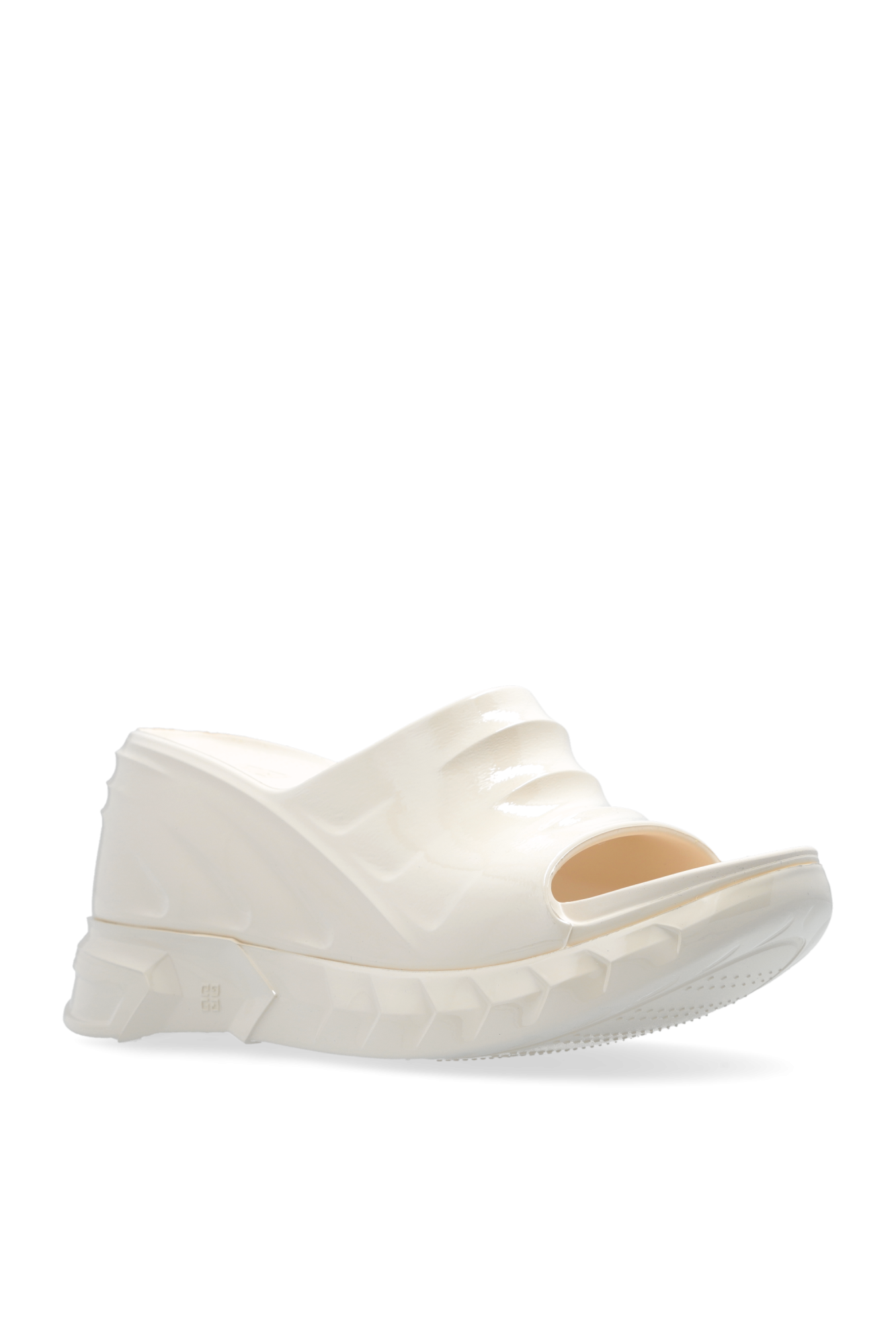 Cream 'Marshmallow' Wedge Sandals Givenchy